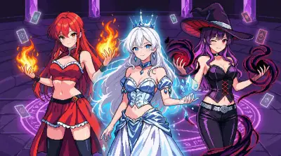 Soul Strip: Waifu Card Battler — Steam banner