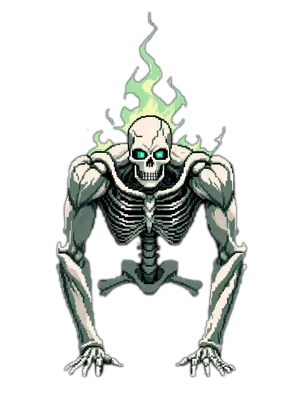 Bone Golem — Soul Strip Enemies