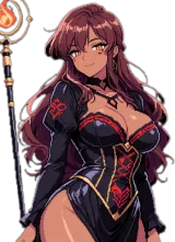 Inferno Witch — game art