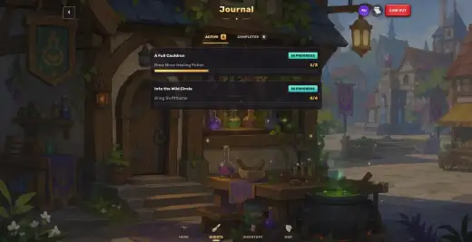 Quest journal