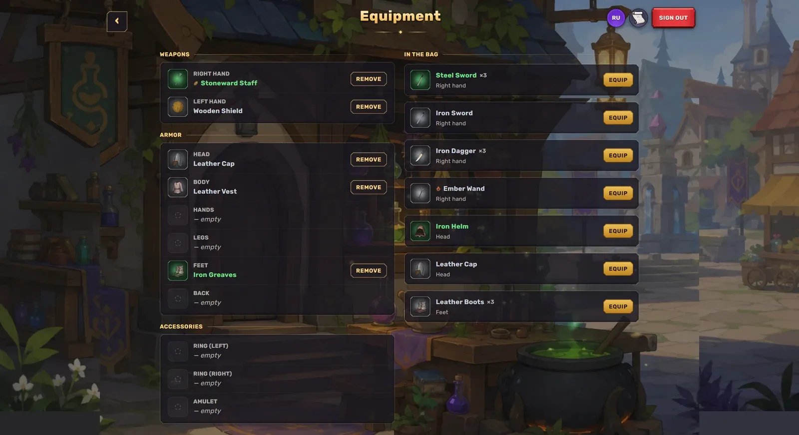 Equipment