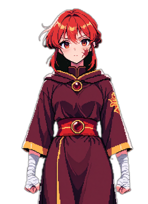 Blazing Sacrifice — game art