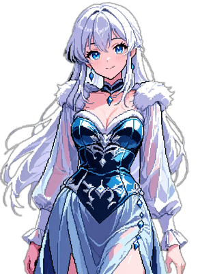 Glacier Queen — game art